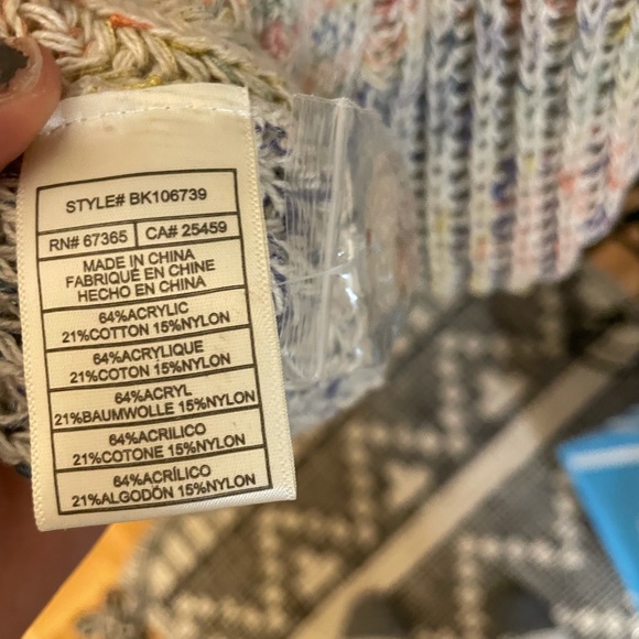 BB Dakota Double Rainbow Cardigan - New with tags - Picture 6 of 6